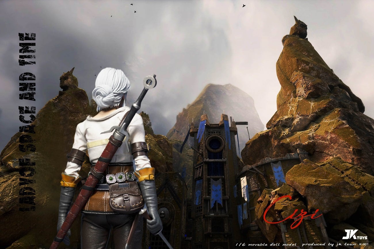 [สั่งจอง]JKTOYS K-001 1/6 : Lady of space and time- Ciri