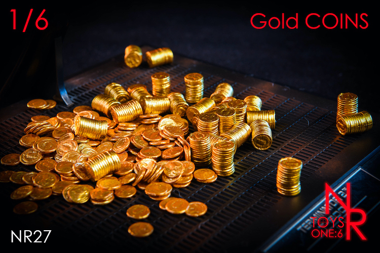 [สั่งจอง] NRTOYS NR27 1/6 Scale : Gold Coin Accessory Bag