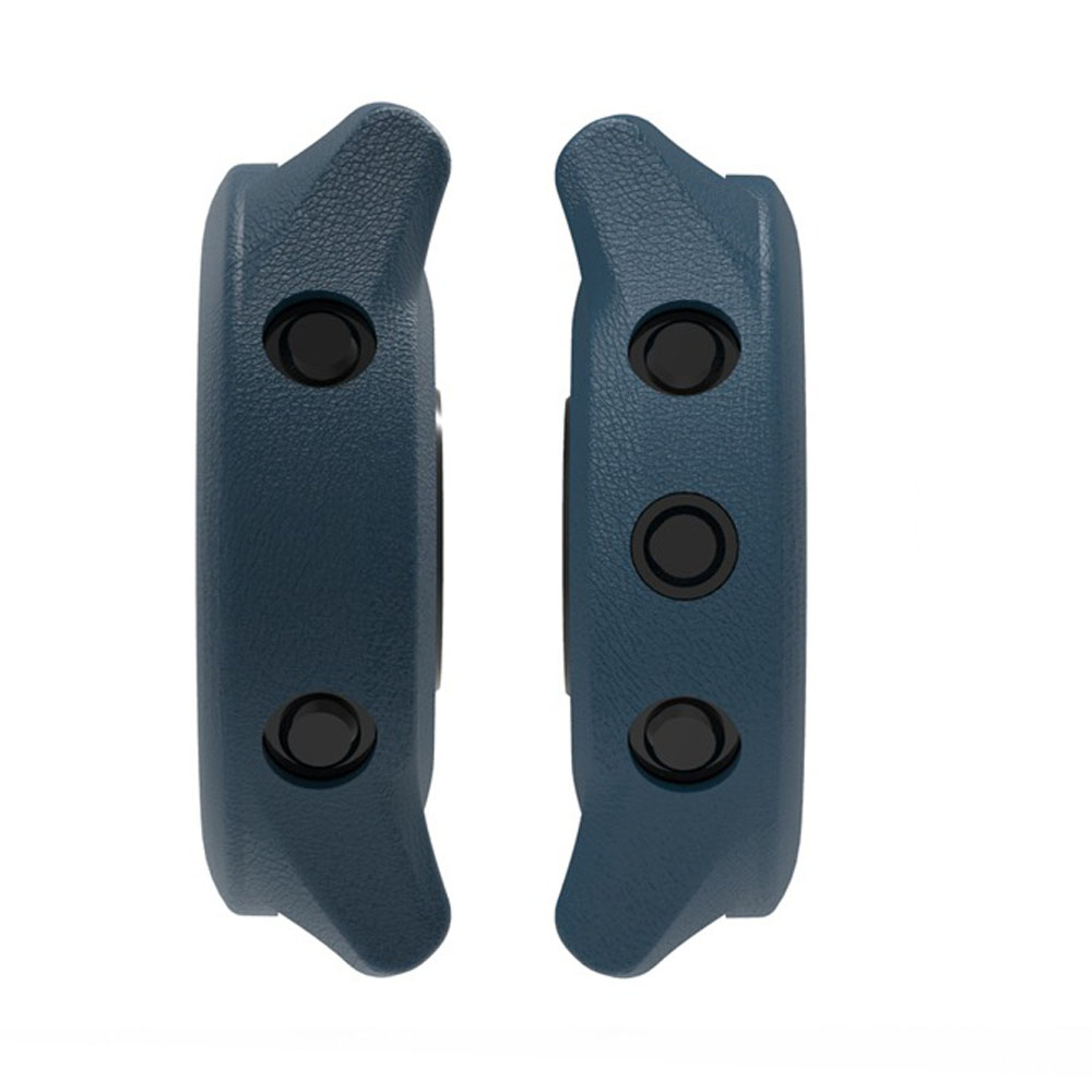 Shopdodi เคส สำหรับ Garmin Forerunner 570 47mm 42mm Case เคสกันกระแทก ไม่ปิดทับหน้าปัด ยางTPUลายหนัง