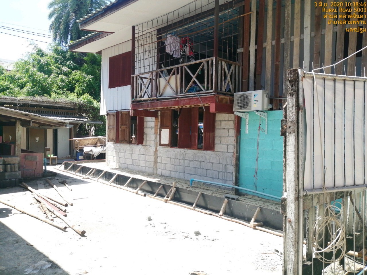 ปรับปรุงบ้านพักครูโรงเรียนปรีดาราม (สามพราน)