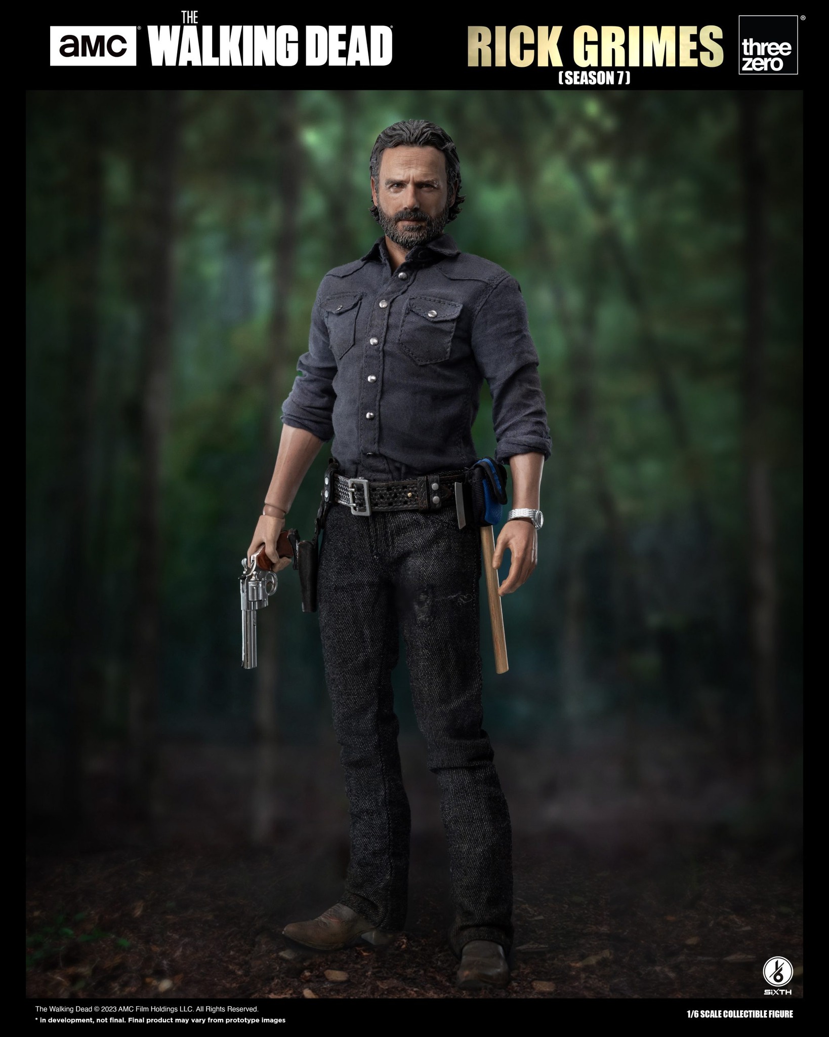 [สั่งจอง]Threezero 1/6 : The Walking Dead - Rick Grimes (Season 7)