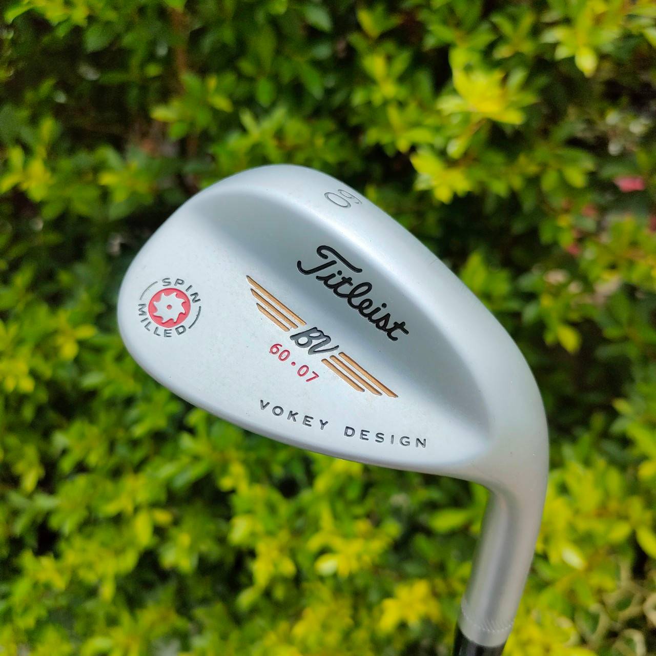 WEDGE TITLEIST BV VOKEY DESIGN องศา 60 BOUNCE 07 ก้าน TITLEIST FLEX WEDGE รุ่นจักรแดงแท้ๆ คมกริพ ไม้นี้สภาพสวยมาก ไม้กอล์ฟมือสอง ของแท้ BY NakaraLuxurious