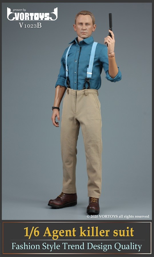[สั่งจอง]VORTOYS V1023 1/6 : Male Agent Suit