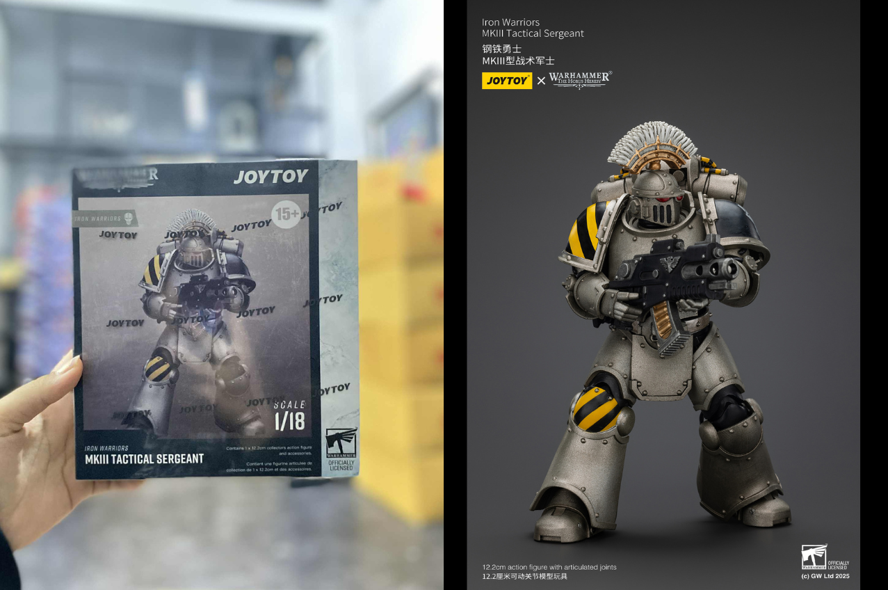 [พร้อมส่ง] Joytoy 1/18 : lron Warriors - JT01451 : MKlll Tactical Sergeant
