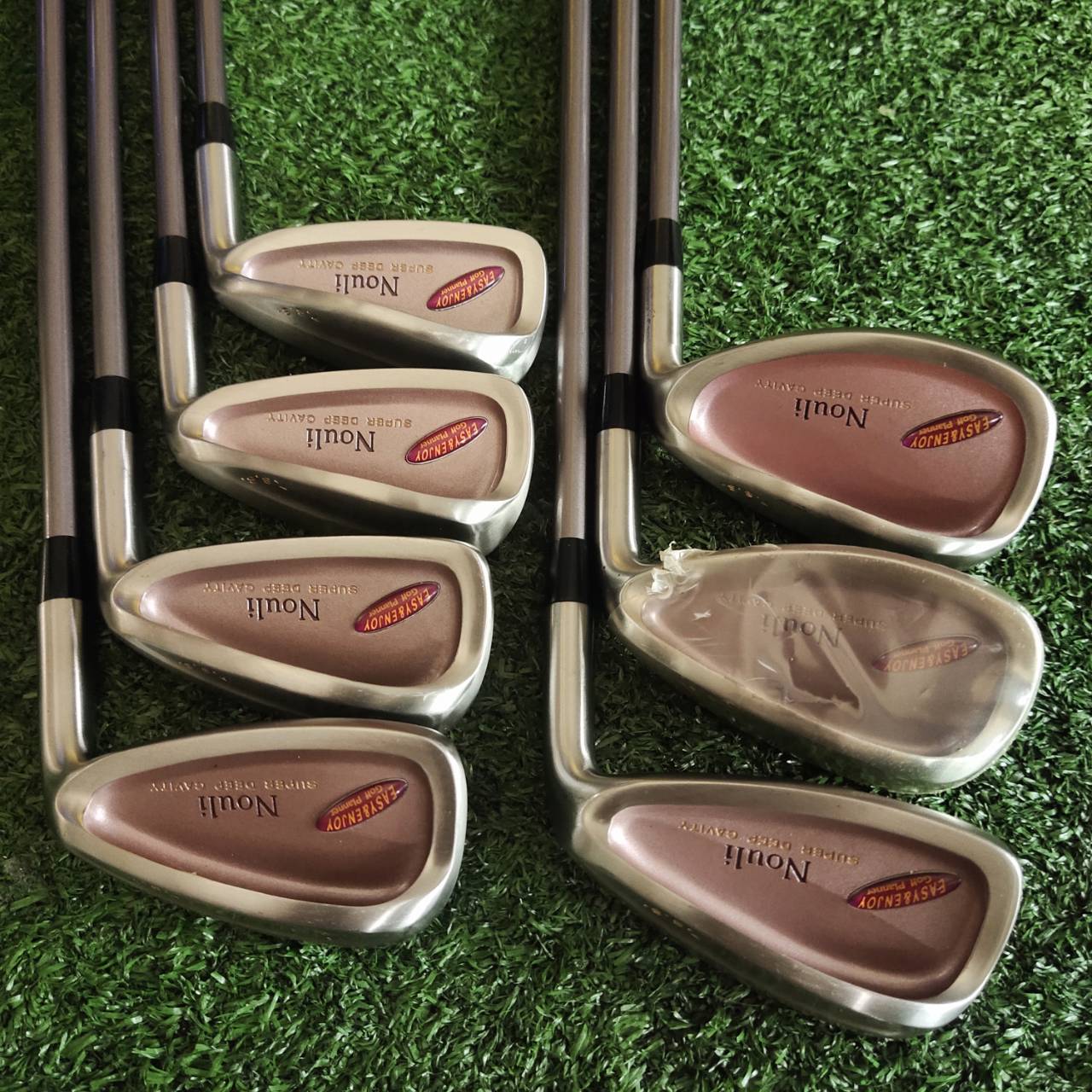 ไม้กอล์ฟผู้หญิง ชุดเหล็ก GOLF PLANNER NOULI จากญี่ปุ่น หน้าเด้ง ตีง่าย ลูกลอยสูง ตีสบายๆก็ไกล
