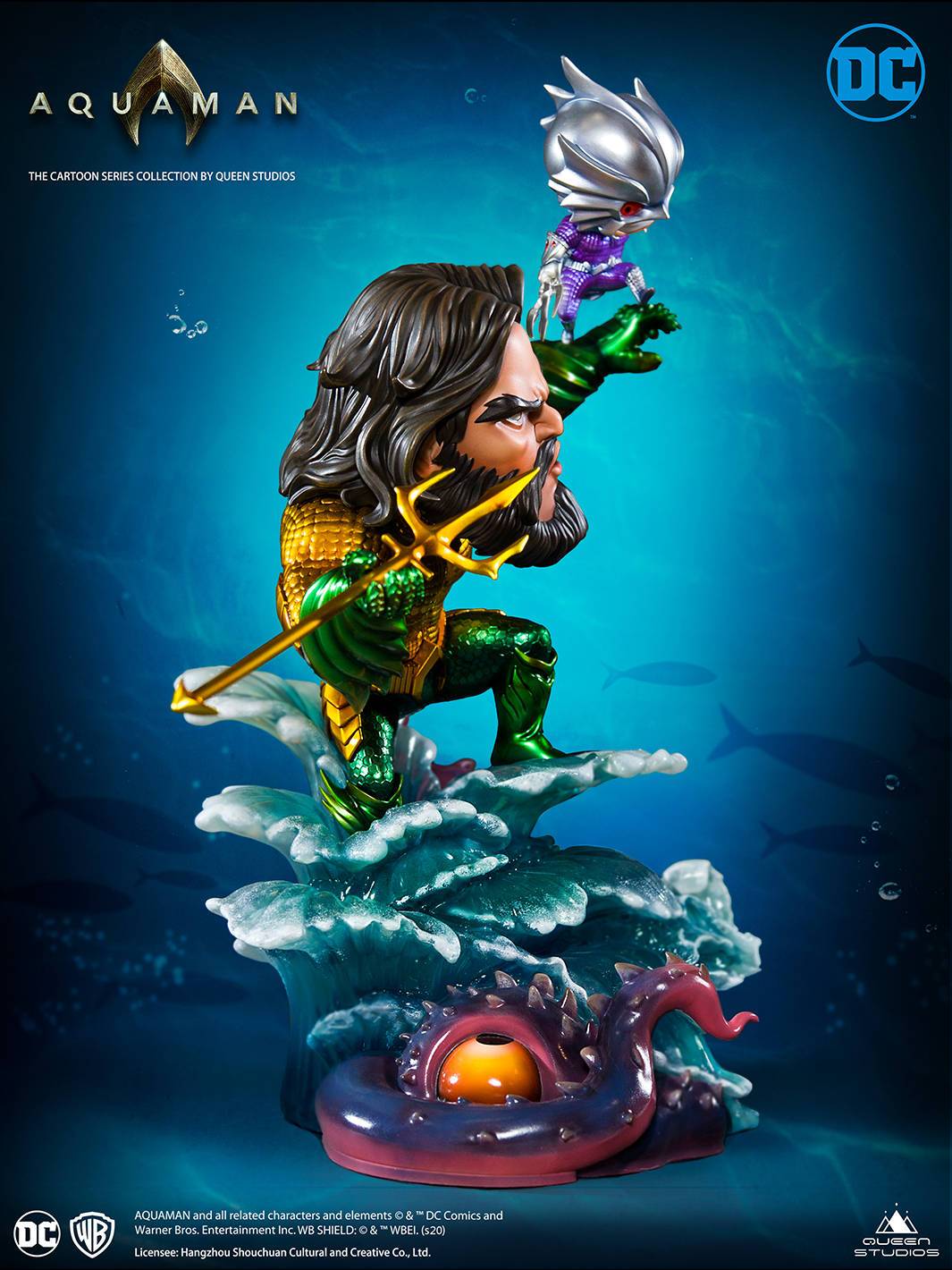 [สั่งจอง]QUEEN STUDIOS : Cartoon Aquaman Statue