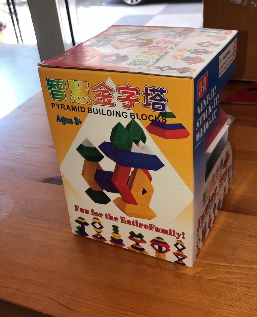 ต่อรูปทรงเรขาคณิต ต่อบล็อกพีระมิด วิศวกรน้อย Intelligence Devil Tower ,เกมฝึกสมอง,เกมพัฒนาสมอง,ของเล่นเสริมทักษะ