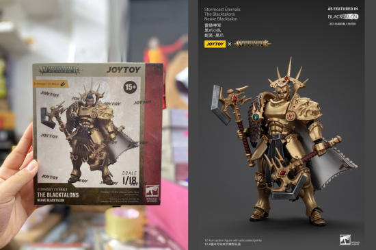 [พร้อมส่ง] "Joy toy 1/18 : AGE OF SIGMAR - Stormcast Eternals The Blacktalons - JT00898 : Neave Blacktalon"