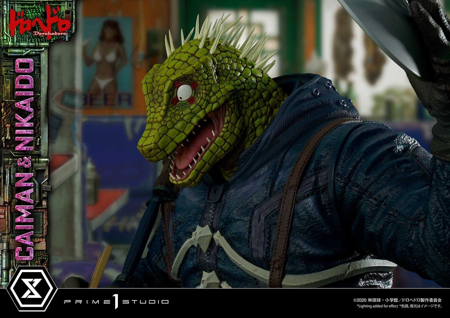 [สั่งจอง]Prime 1 Studio 1/4 : Caiman & Nikaido (Dorohedoro)