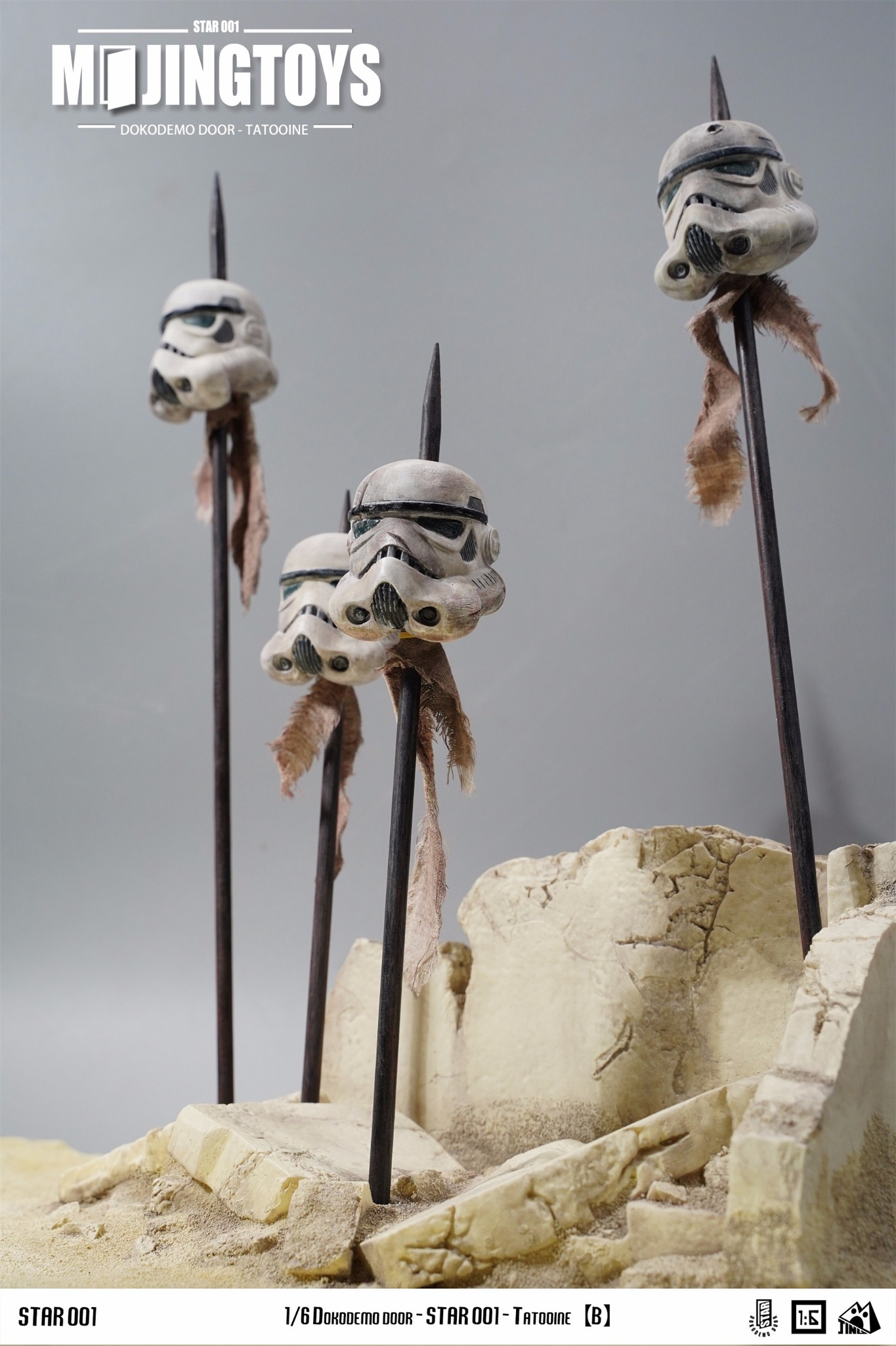 [สั่งจอง]mOjingToys STAR001 1/6 : Dokodemo Door Scene Series - Star Wars Tatooine