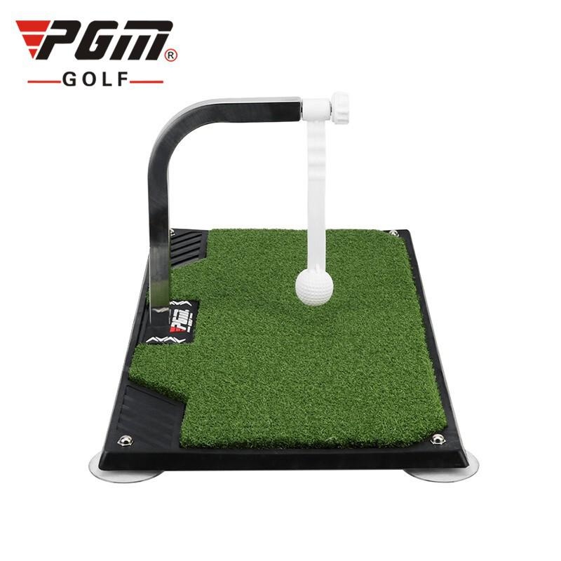 360 degree drive practice mat พรมซ้อมไดร์ฟ 360 องศา PGM HL005 ผลิตจากวัสดุที่แข็งแรงทนทาน ขนาด 33.8 x 63 cm. ( สีดำ )