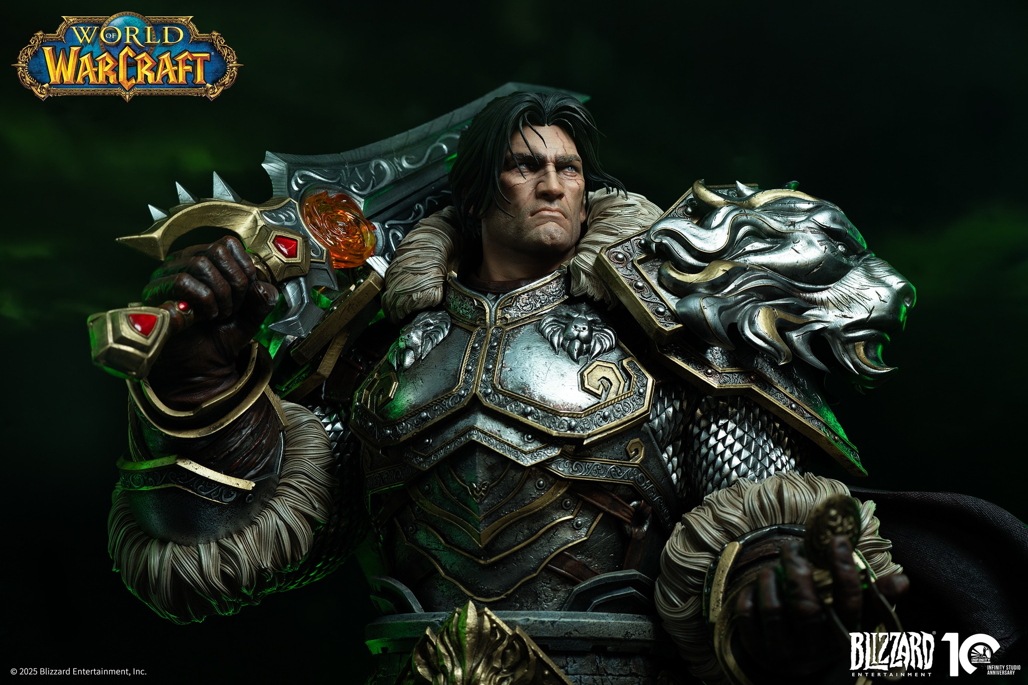 [สั่งจอง] Infinity Studio : Varian Wrynn 1/3 Bust (World of Warcraft)