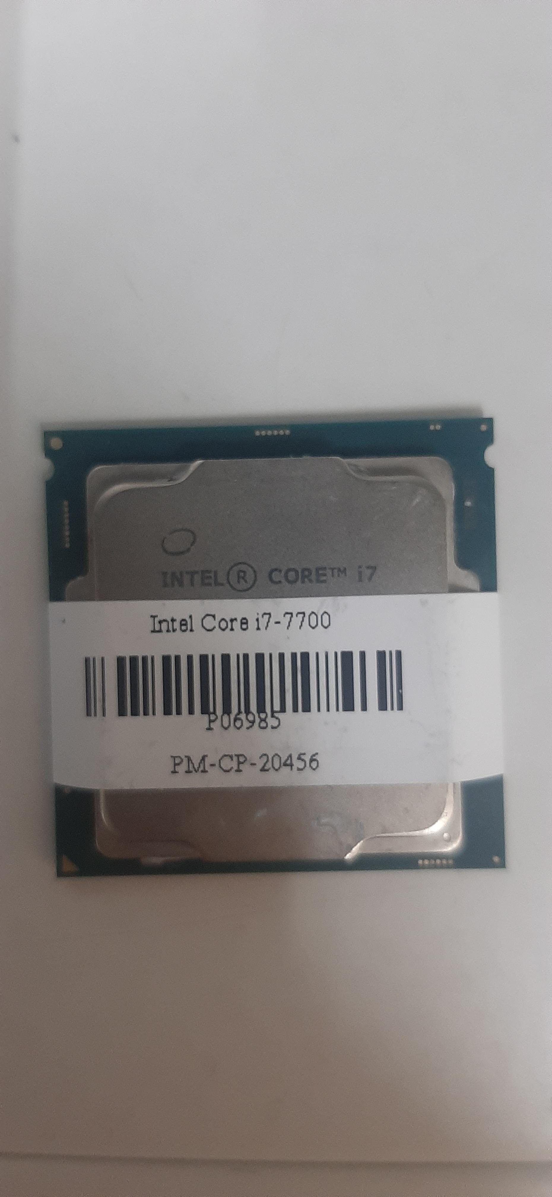 CPU มือสอง สภาพดี Intel Core i7-7700 4Cores 8Threads 4.20 GHz LGA1151 ประกันร้าน 1 เดือน