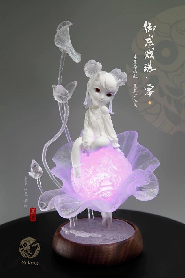 [สั่งจอง]Yulong Studio : Yulong Play Beads Zero Statue [Grey / White Tooth Ver.]