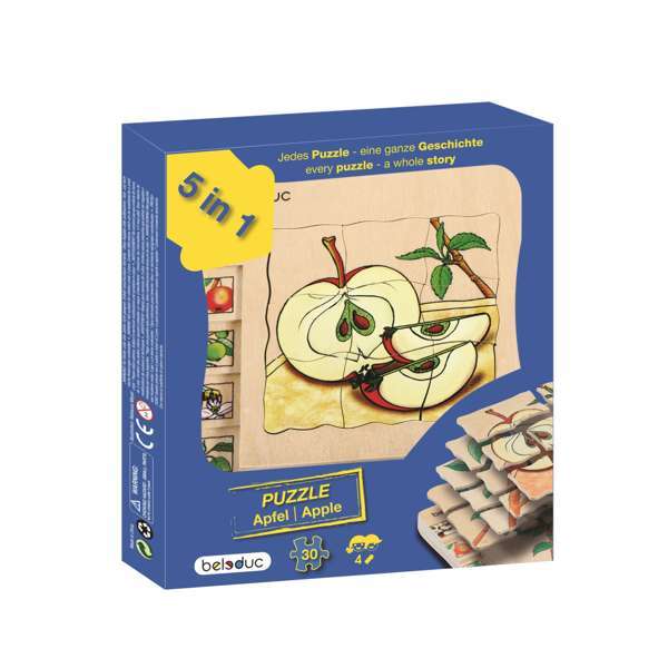 เกมปริศนา-ผลไม้และผัก-แอปเปิล, ของเล่นไม้, ของเล่นเสริมพัฒนาการ, ของเล่นเด็กอนุบาล, สื่อการสอนเด็กอนุบาล