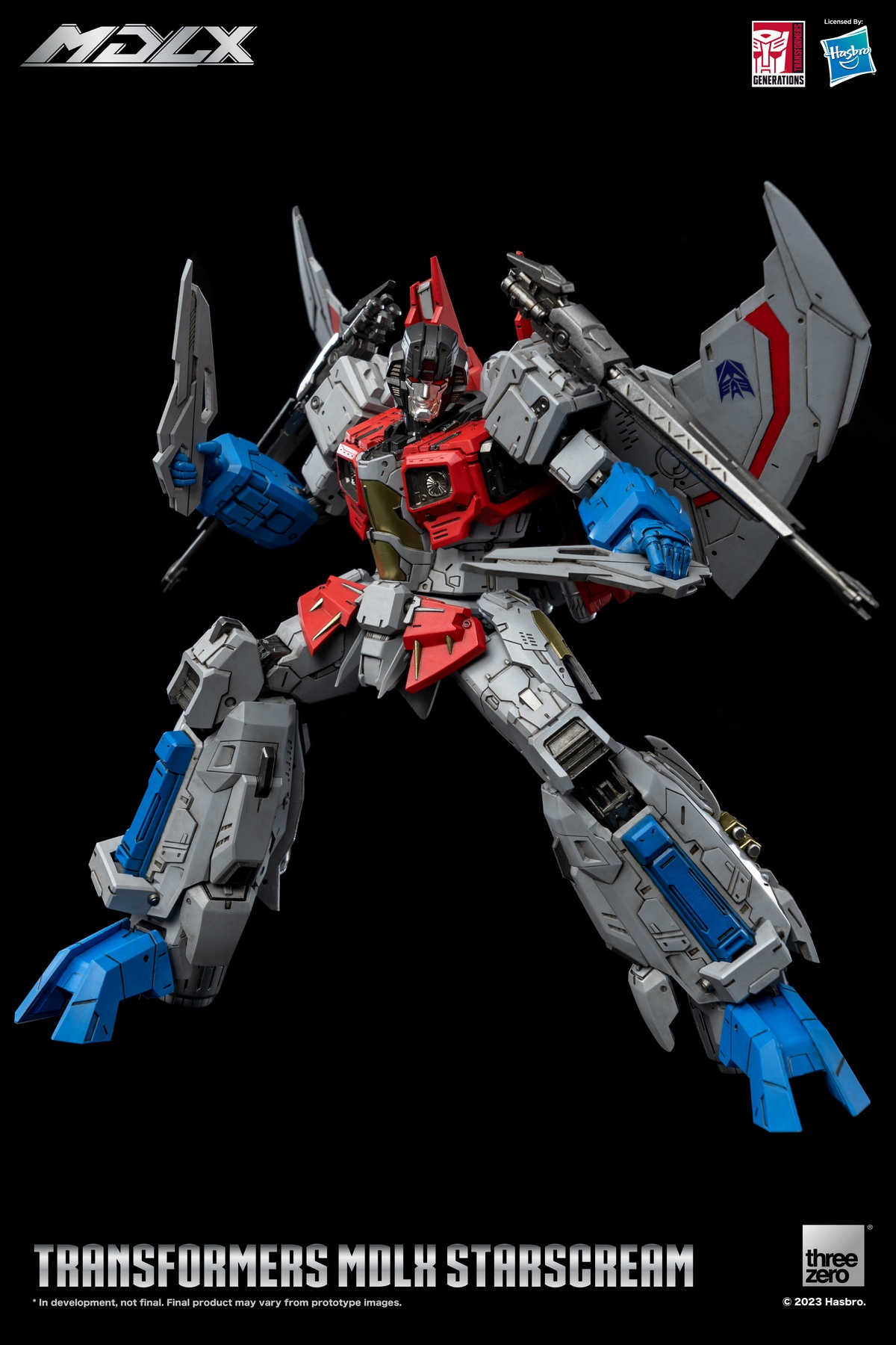 [สั่งจอง] Threezero 3Z03360W0 7.8" Transformers: MDLX - Starscream