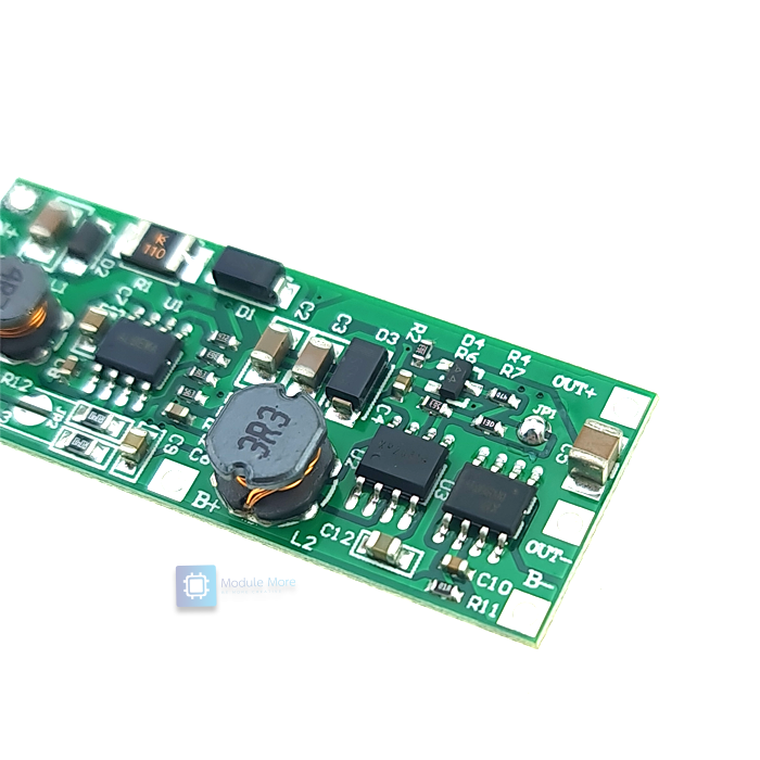 โมดูลเพิ่มแรงดันและสำรอง/สลับแหล่งจ่ายไฟ 18650 Lithium Battery DC 5-12V to 9V 12V