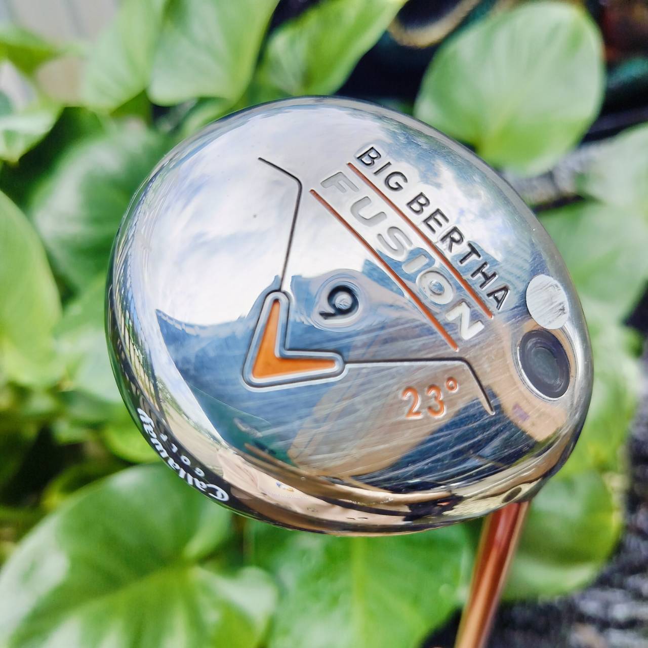 FW9 Callaway FUSION องศา 23 ก้าน ALDILA NVS FLEX A ก้านอ่อนสำหรับตีไม่แรง วงสวิงสบาย สภาพสวยเดิมๆเลยค่ะ ตีดีมากค่ะ ไม้กอล์ฟพรีเมี่ยมมือสอง ของแท้ By NakaraLuxurious