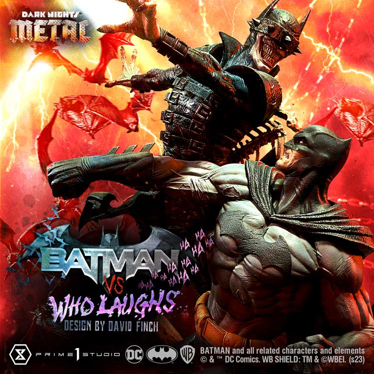 [สั่งจอง]Prime 1 Studio : Batman vs Batman Who Laughs (Dark Nights: Metal)