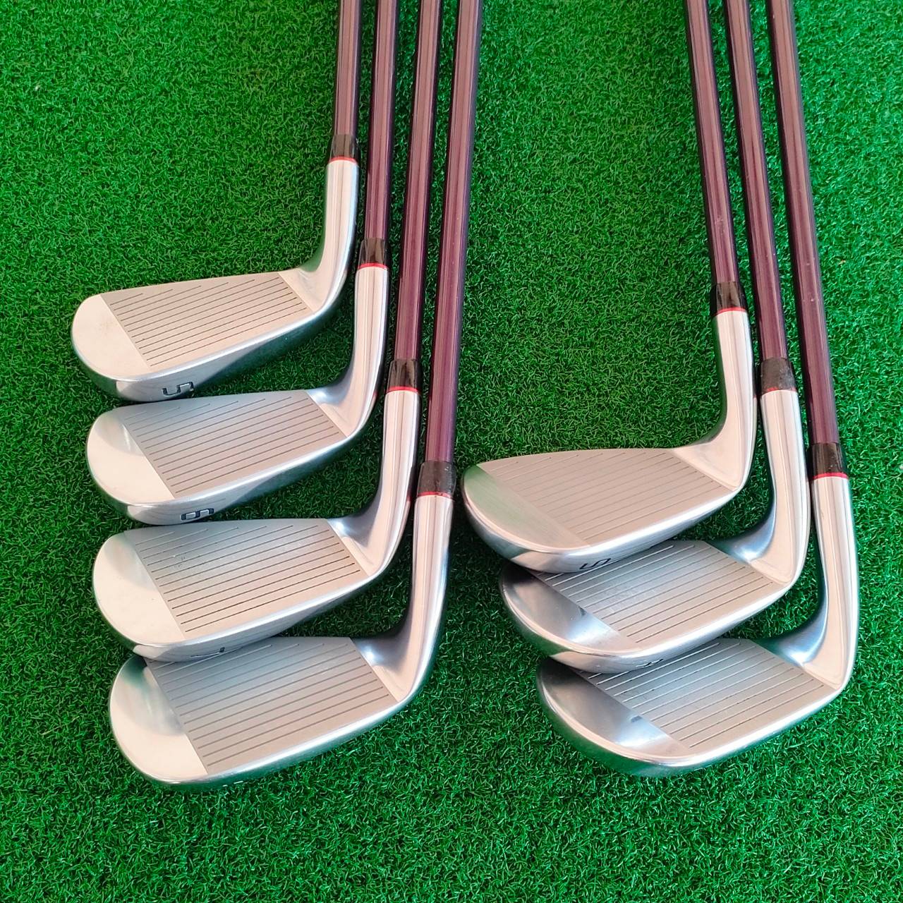 ชุดเหล็ก FOURTEEN TC510 FORGED มีเหล็ก 5-9 เเละ PW P/A ก้าน MD-370 GI FLEX R ตีง่ายมาก และมันส์ ตีได้ทุกฝีมือ