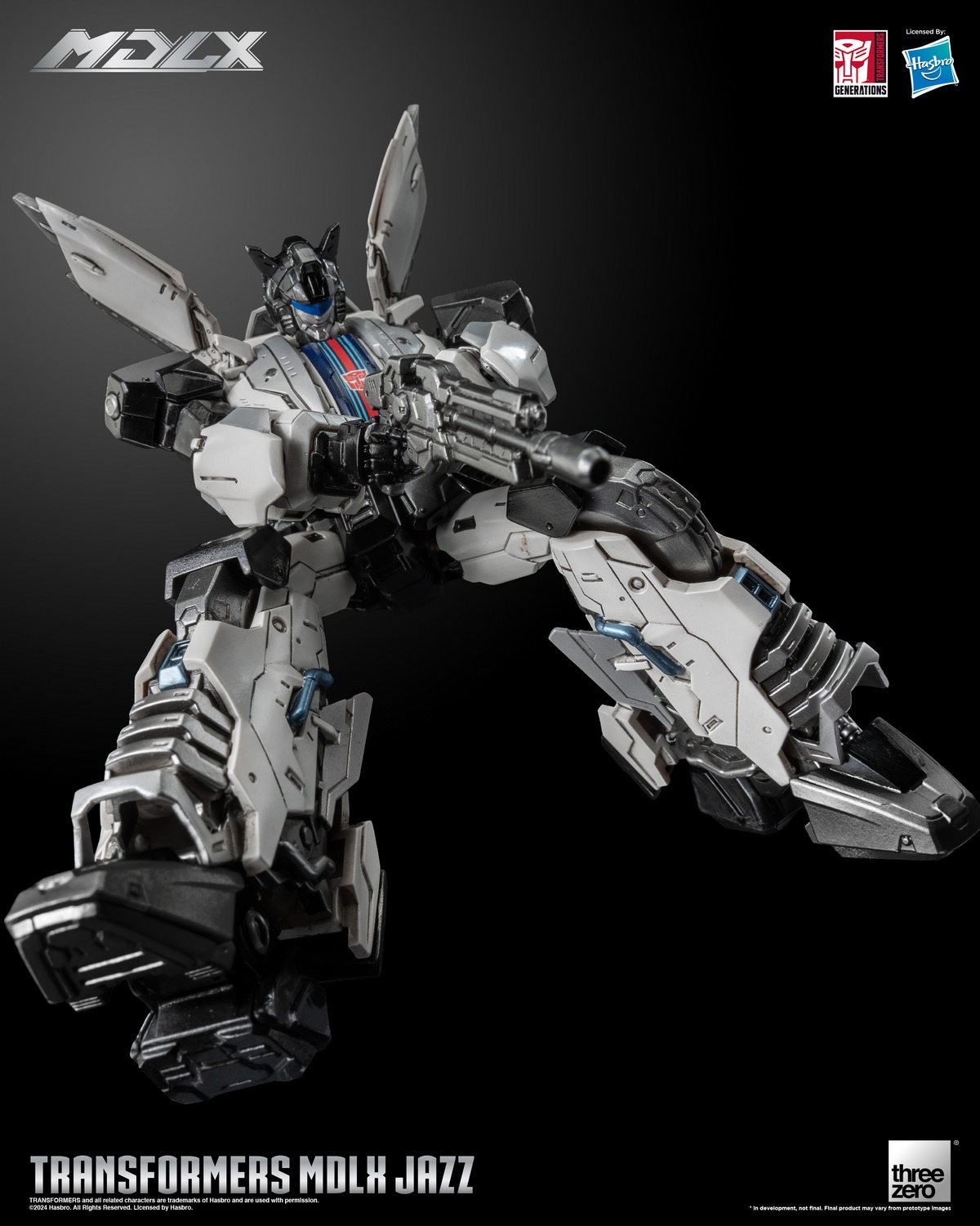 [สั่งจอง] Threezero 3Z03380W0 6" : Transformers MDLX - Jazz