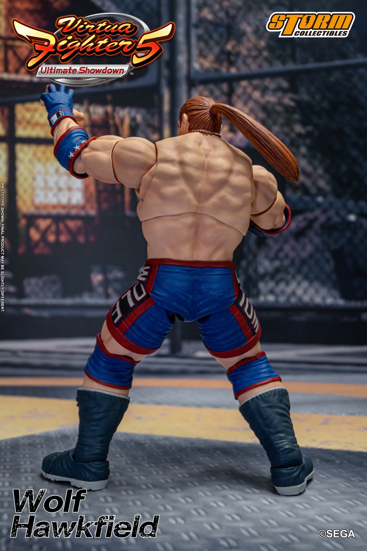 [พร้อมส่ง ]Storm Toys SGVF02 1/12 ：Virtua Fighter - WOLF HAWKFIELD