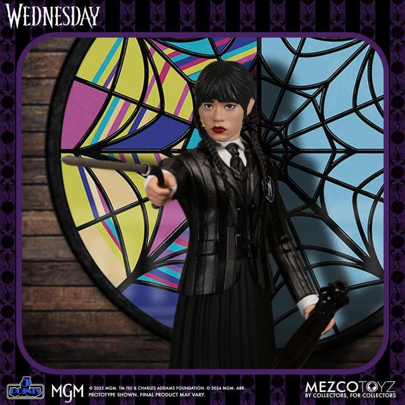 [สั่งจอง] Mezco toys 5 Points : Wednesday & Enid Boxed Set