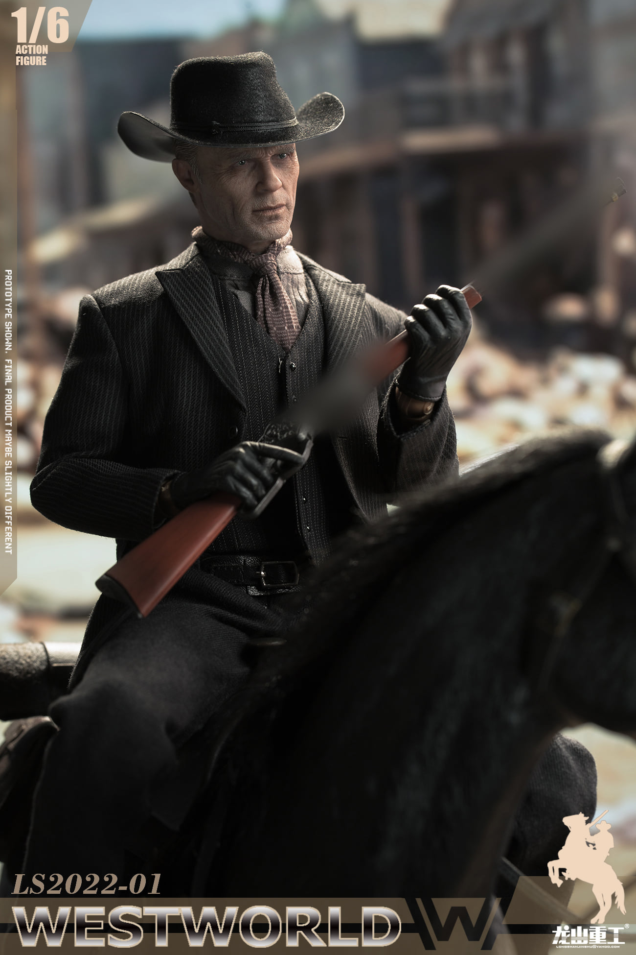 [สั่งจอง]Longshan Heavy Industry 1/6 : Western Paradise Man in Black