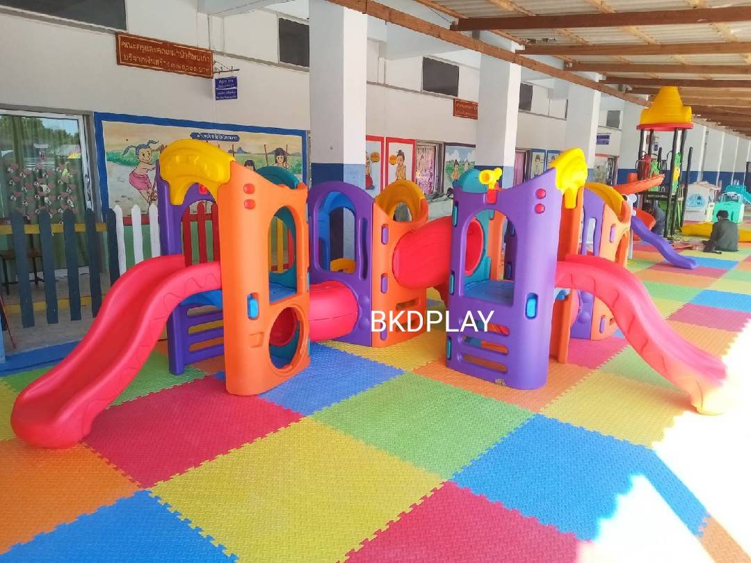 โปรโมชั่น สไลเดอร์พลาสติก กระดานลื่นเด็ก เครื่องเล่นสนามเด็ก ในร่ม กลางแจ้ง พร้อมส่ง
