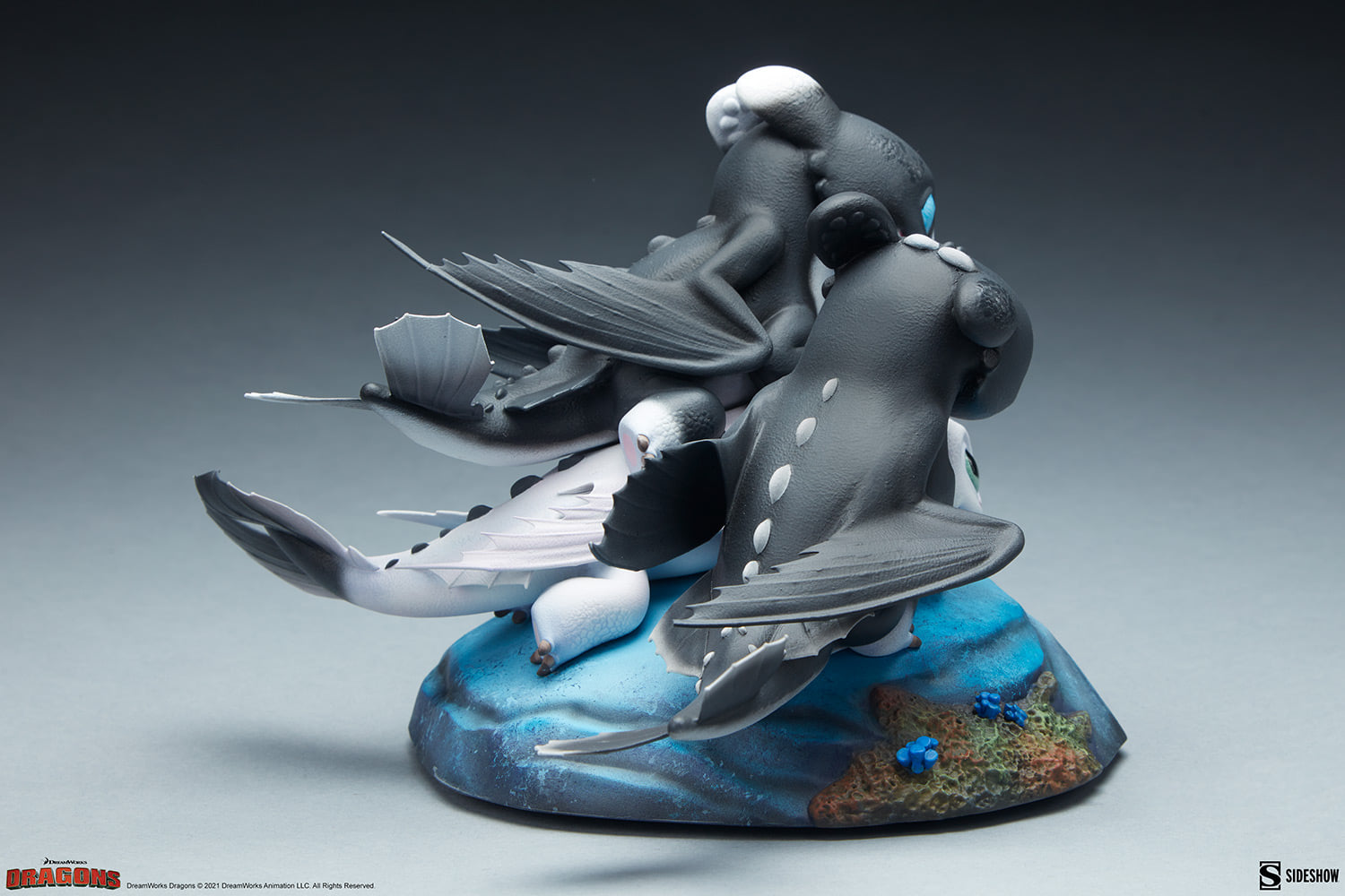 [สั่งจอง] Sideshow 200617 : How to Train Your Dragon III - Dart, Pouncer, and Ruffrunner