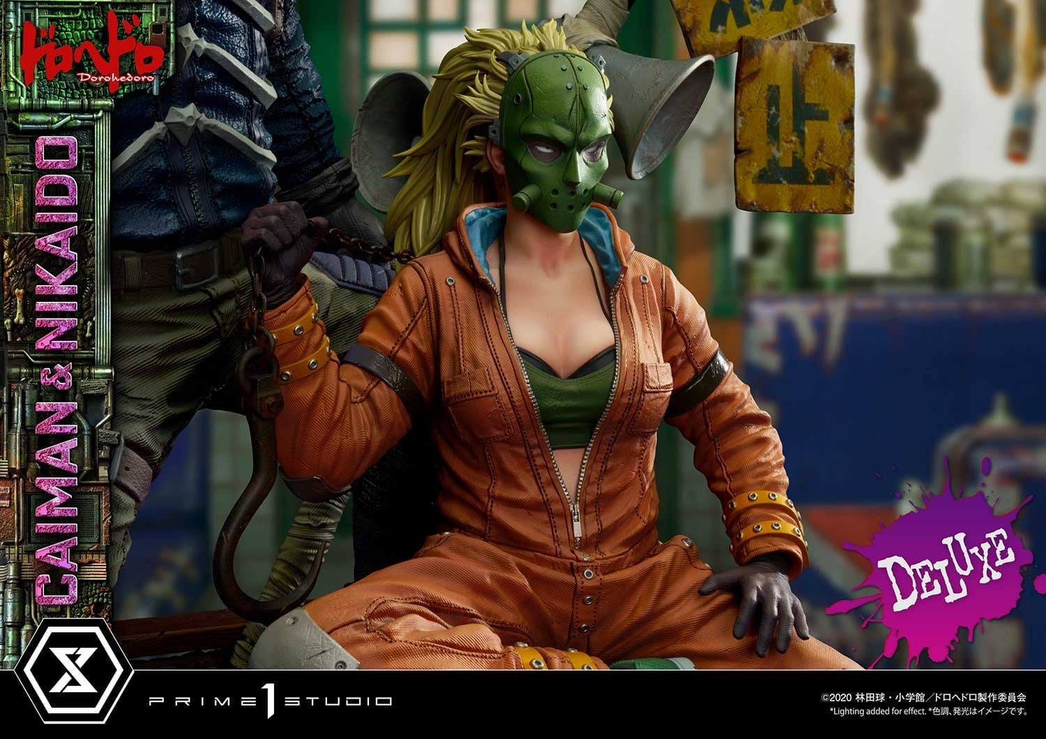 [สั่งจอง]Prime 1 Studio 1/4 : Caiman & Nikaido (Dorohedoro)