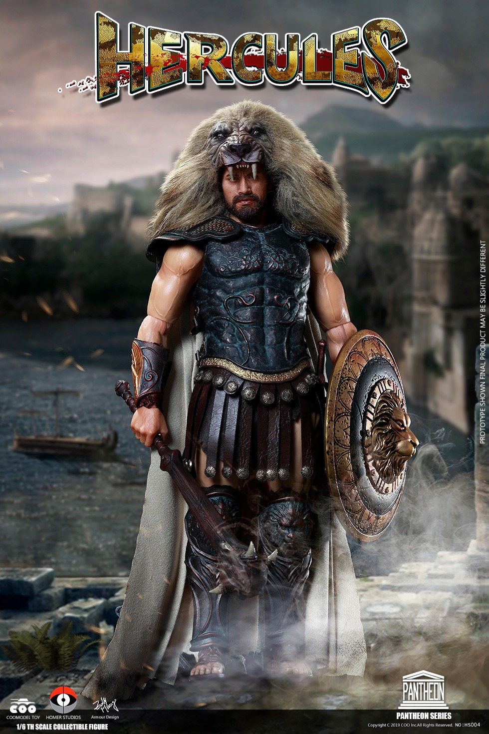 [สั่งจอง] COOMODEL X HOMER HS004 1/6 PANTHEON SERIES - HERCULES