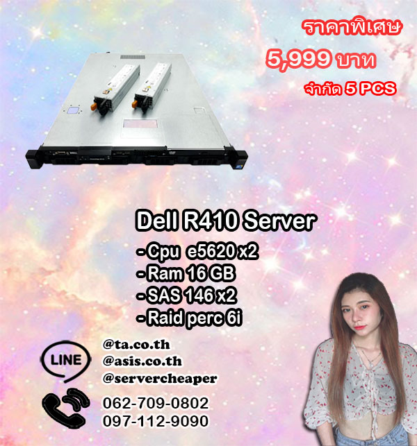 Dell R410 Server