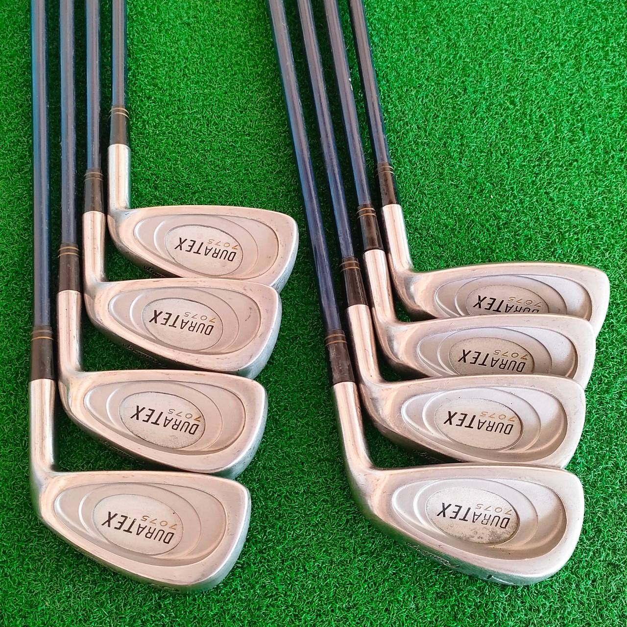 ชุดเหล็ก DURA TEX 7075 มีเหล็ก 3-9 เเละ PW ใบใหญ่ ก้านกราไฟต์เบา นุ่ม ตีง่าย ตีสบายๆ ระยะดี