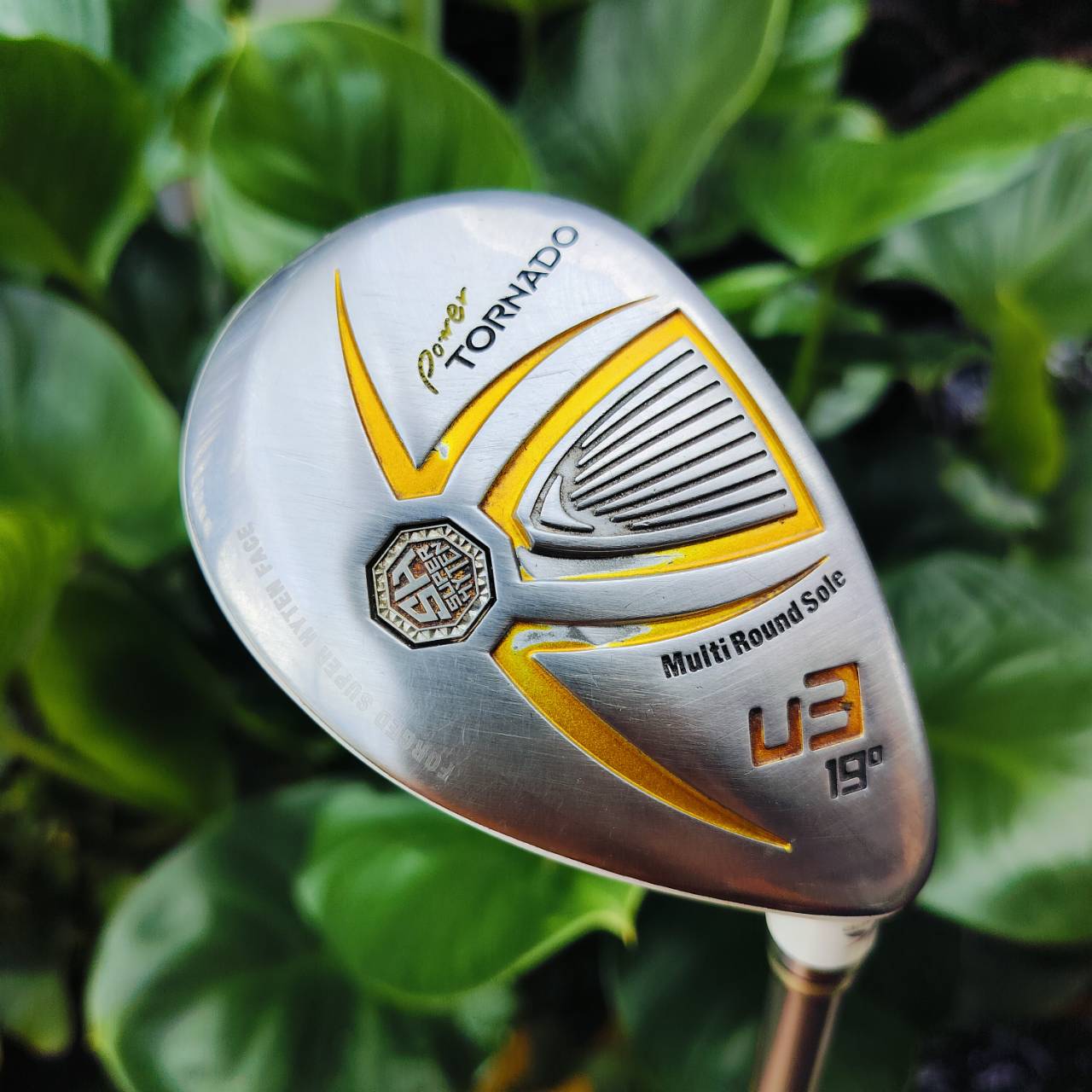 UT - WEDGE KASCO POWER TORNDO องศา 19 ก้าน STABIL SHAFT FLEX S หน้าไม้ SUPER HYTEN เด้งมาก ไม้กอล์ฟพรีเมี่ยมมือสอง ของแท้ By NakaraLuxurious