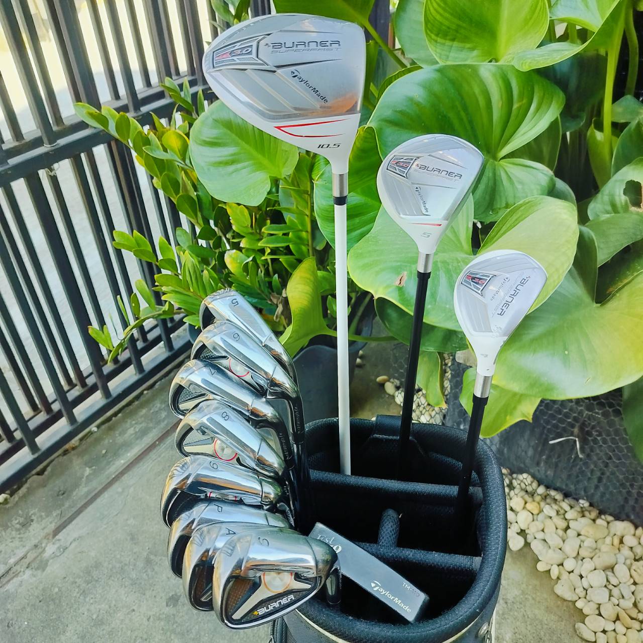 FULLSET TAYLORMADE BURNER 3.0 ไม้กอล์ฟครบชุดคุณภาพสูงจาก Taylormade แค่ชุดเหล็กอย่างเดียวก็คุ้มเกินคุ้ม ตีดีมาก ไม้กอล์ฟพรีเมี่ยมมือสอง ของแท้ By NakaraLuxurious
