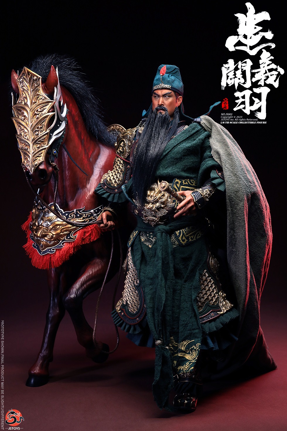 [สั่งจอง] JIASHENG JSTOYS 1/6 : THREE KINDOMS LOYAL RIGHTEOUS - GUAN YU YUCHANG