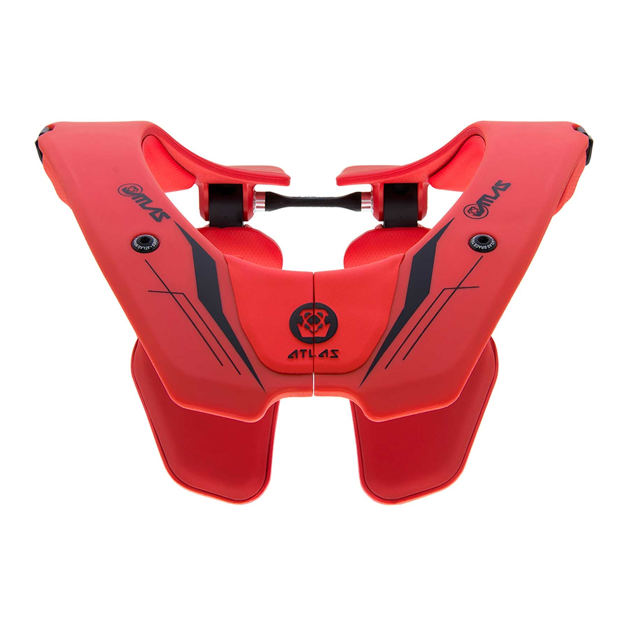 การ์ดคอ Atlas Air Neck Brace สีแดง