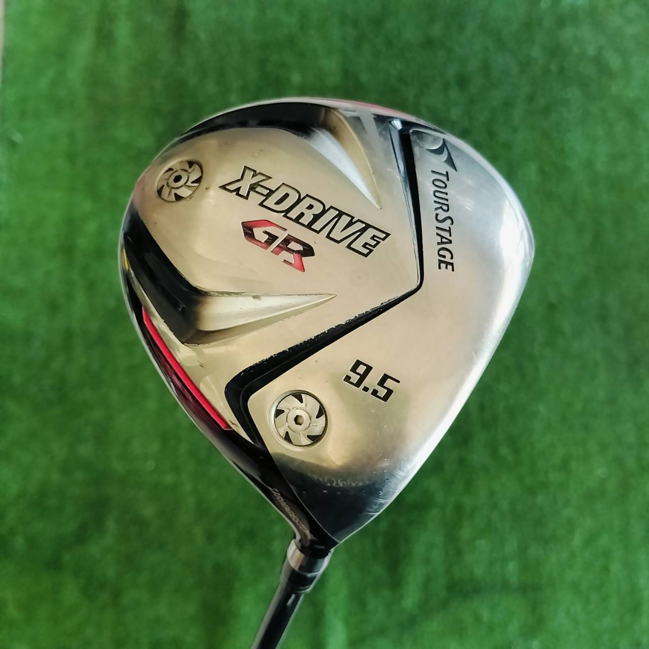 DRIVER TOURSTAGE X-DRIVE GR 9.5 ก้าน Quadra Fire express LD60 ก้านโหดมาก!!!!!!! ไม้กอล์ฟพรีเมี่ยมมือสอง ของแท้ By NakaraLuxurious