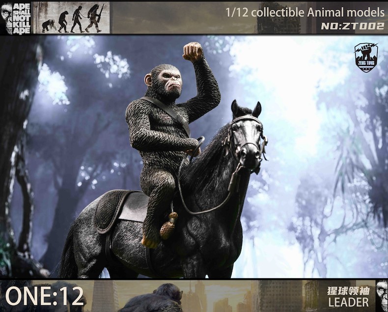 [สั่งจอง]Zeus Toys ZT002 1/12 : Gorilla Leader