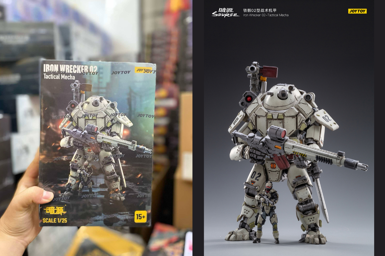 [พร้อมส่ง]Joy toy JT1415 1/25 : Iron Wrecker 02-Tactical Mecha [Reissue]