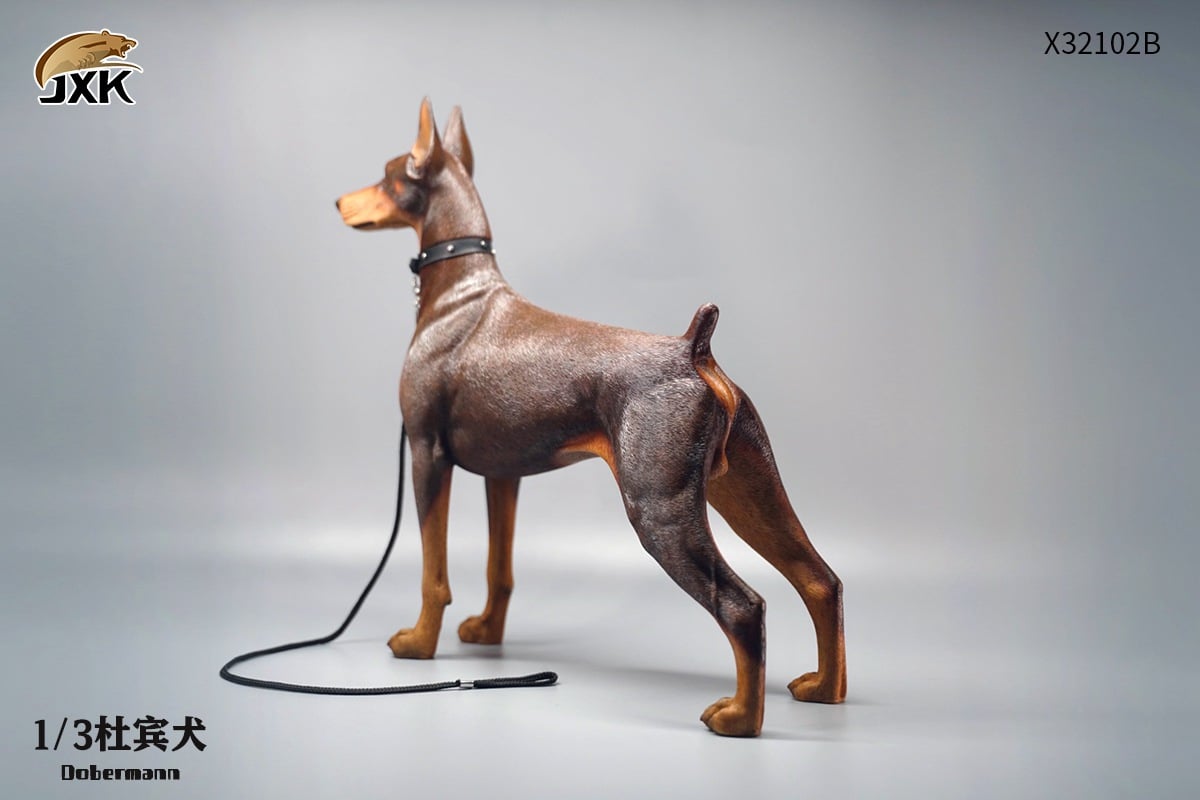 [สั่งจอง]JXK X32102 1/3 : Doberman Animal Model