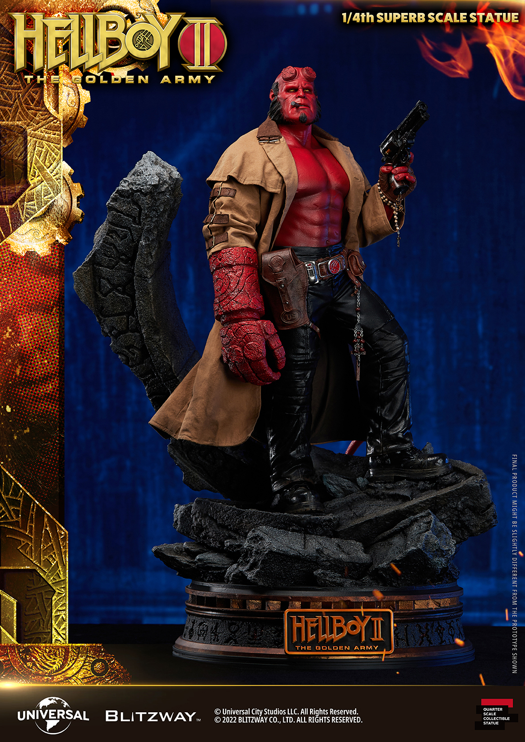 [สั่งจอง] Blitzway BW-SS-21301 1/4 : HELLBOY II - THE GOLDEN ARMY