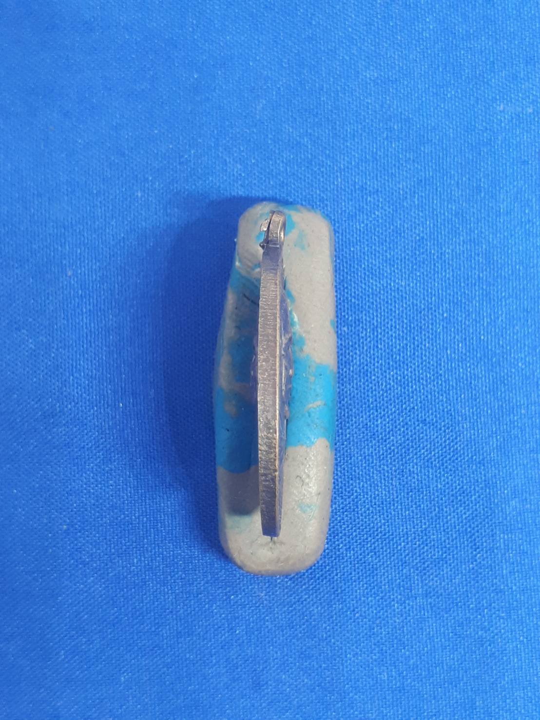 (สินค้าหมด)เหรียญ หลวงพ่อ เฟื่อง หลัง พ่อท่าน คล้าย วาจาสิทธิ์ วัด คงคาเลียบ อ.หาดใหญ่ สงขลา 200.-