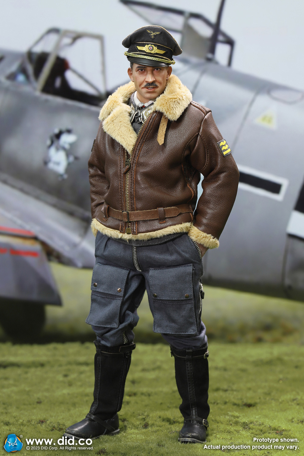 [สั่งจอง]DID D80165 1/6 : WWII German Luftwaffe Ace Pilot - A.Galland