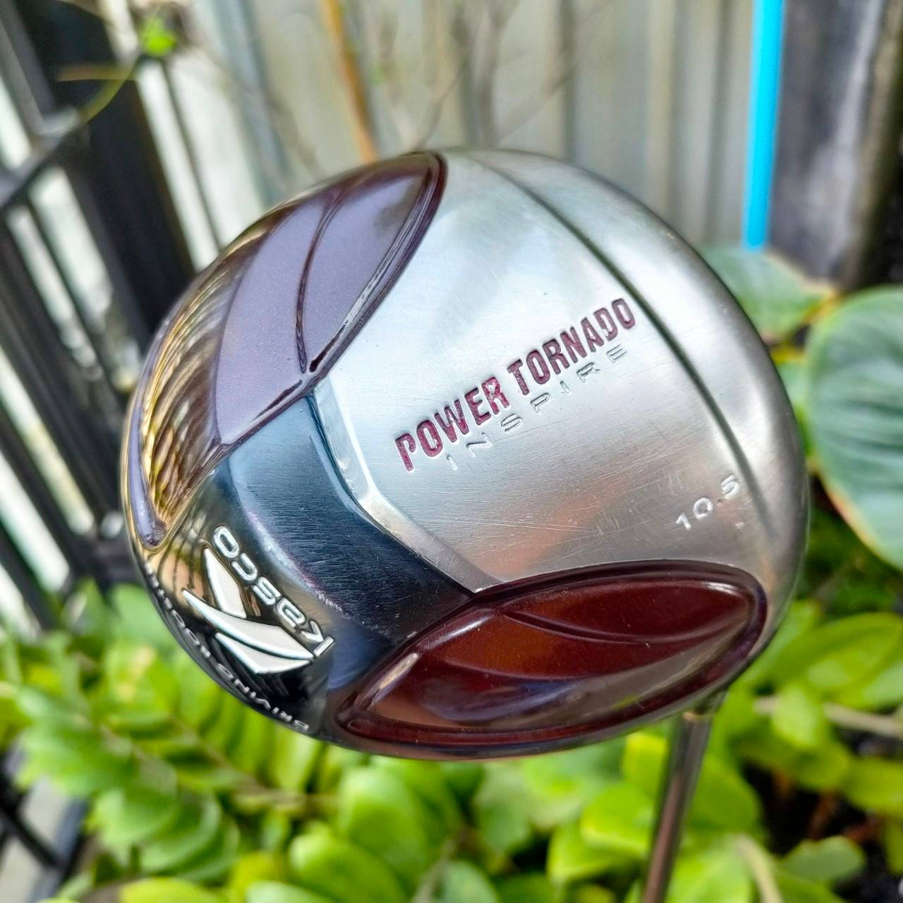 DRIVER KASCO POWER TORNADO INSPIRE องศา 10.5 ก้าน CORKSCREW FLEX R2 Driver หน้าเด้งญี่ปุ่น ไม้กอล์ฟพรีเมี่ยมมือสอง By NakaraLuxurious