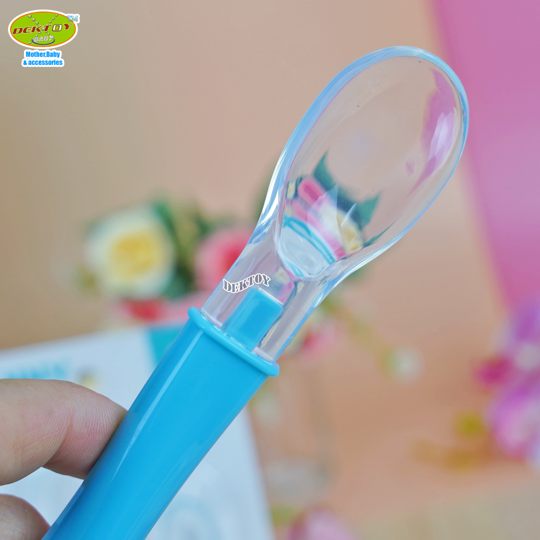 Nanny แนนนี่ ช้อนป้อนอาหารทารกปลายนิ่มซิลิโคน N5733