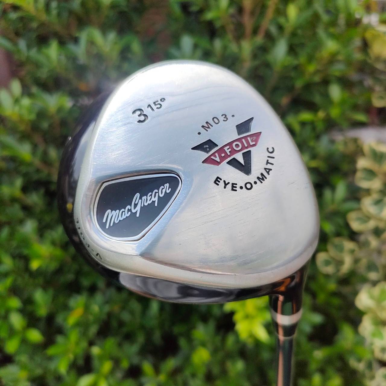 FAIRWAY 3 MACGRAGOR M03 V-FOIL EYE.O.MATIC กลางหน้าไม้ เด้งมากๆ ตีไกลสุดขีด ก้าน YS-6.1 องศา 15 FLEX R เฉพาะก้านตอนออกมาใหม่ๆ ราคาเป็นหมื่นครับ ตีดีมาก คุ้มสุดกว่านี้ไม่มีอีกแล้ว!!!