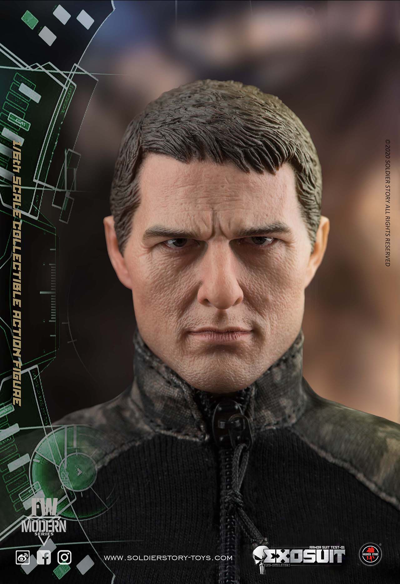 [สั่งจอง] SoldierStory SS122 1/6 : EXO SKELETON ARMOR SUIT TEST-01