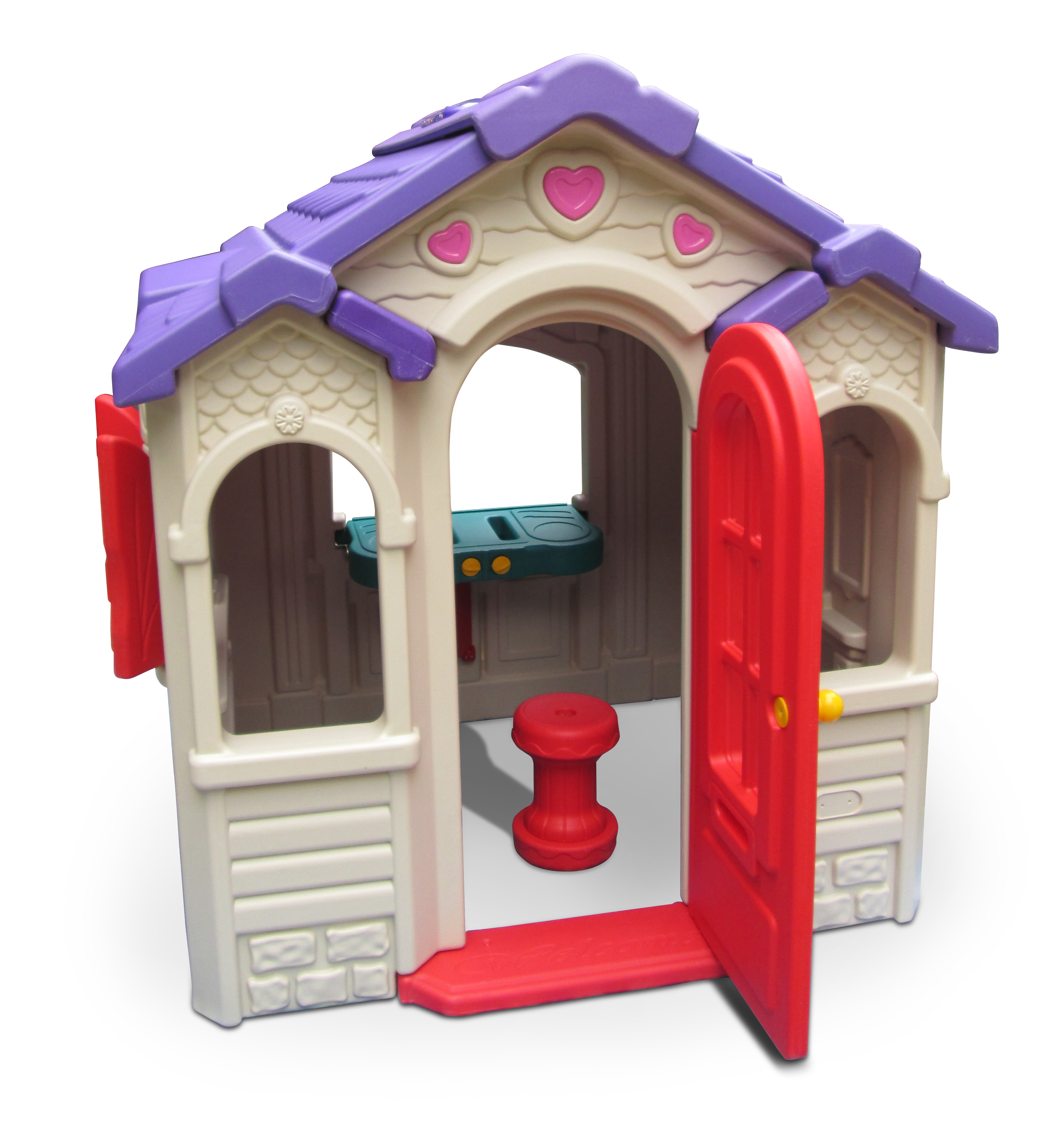ส่งฟรี! บ้านเจ้าหญิงสีขาวม่วง บ้านของเล่น ,บ้านเด็ก ,บ้านพลาสติกของเล่นเด็ก,พร้อมส่ง